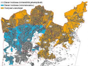 Staran hoitamat katu- ja viheralueet 1.10.2024 alkaen.