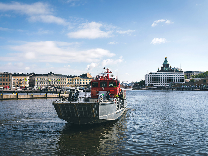 Staran Haavi III -alus Kauppatorin rannassa