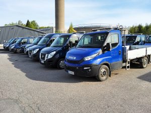 Myynnissä olevia autoja